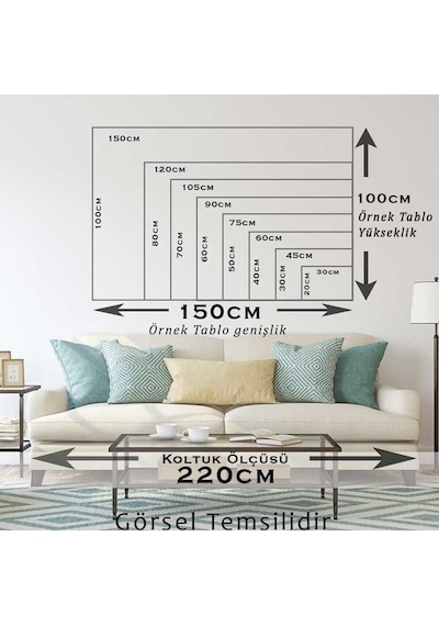 Yağlı Boya Görünümlü Soyut Krem Kahve Tonlarında Hd Hd Baskı Kanvas Tablo