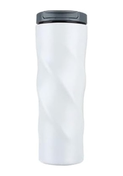 Komple 304 L Çelik Beyaz 500 Ml Kahve Termos Mug Cin229by Açık Beyaz