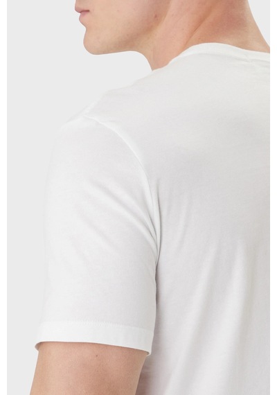 Calvin Klein Erkek T Shirt Lv04rf278g Yaf Beyaz Beyaz