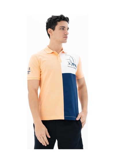 AR-MA Arma Erkek Regular Fit Polo Yaka Tişört Y25374303501 Pembe