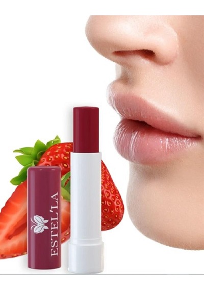 Estel'la Yetişkin Dudak Koruyucu Lip Balm Çilek
