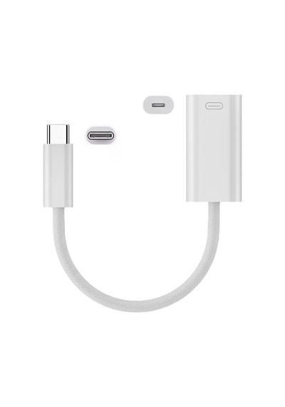 45w Type C To Lightning Kulaklık Dönüştürücü Hızlı Şarj İphone İpad Macbook Yuva Çevirici Müzik Dinl