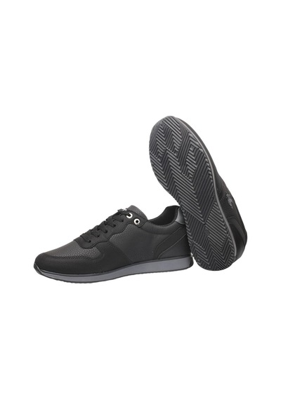Erkek Günlük Cilt Sneaker Ayakkabı Siyah - Füme-sıyah-fume Siyah - Füme