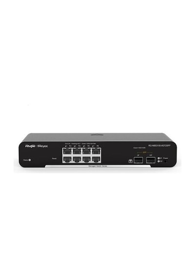Ruijie Rg-nbs3100-8gt2sfp 8-port Gigabit L2 Managed Switch, 8 Gigabit Rj45 Ports,2 Sfp Slots