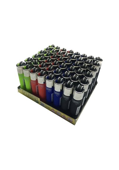 Clipper Micro Soft Renkli Çakmak 48 Adet 5794