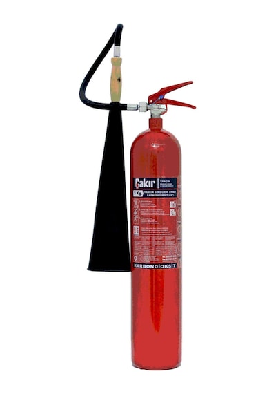 Yangın Tüpü 5 Kg Karbondioksitli Co2 Çakır