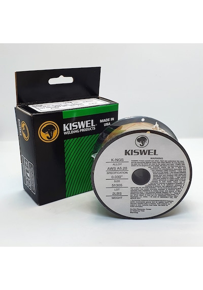 Kiswel K-Ngs Gazsız Özlü Kaynak Teli - 0.8 MM/0.9 KG.