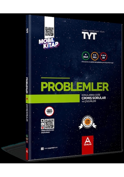 TYT Problem Konularına Ve Zorluk Derecesine Göre Çıkmış Sorular -  A Yayınları