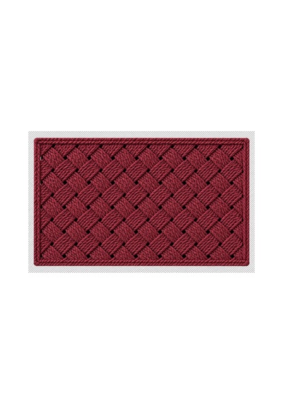 Kapı Önü Balkon Banyo Mutfak Paspası Dijital Baskı 40 X 60 Cm Bordo1 - 931386167 Bordo1