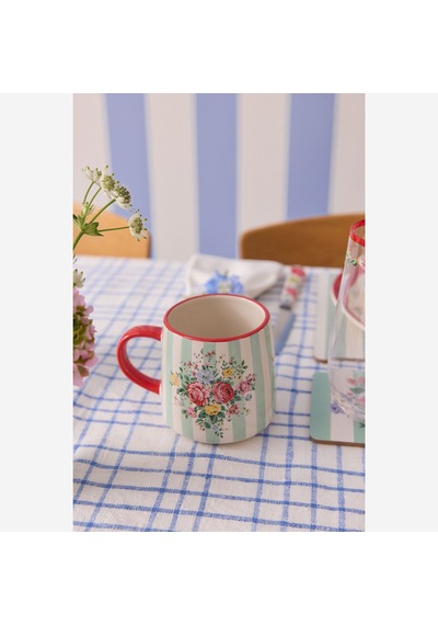 Cath Kidston Yeşil Porselen Kupa 340 Ml