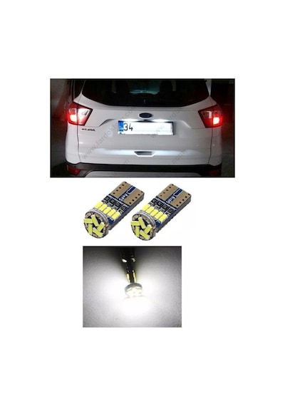 Megamarket06 Ford Kuga Led Plaka Lambası Aydınlatma Ampulü