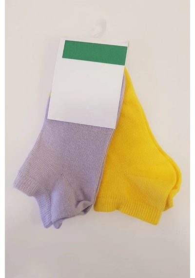 United Colors Of Benetton Benetton 2 Li Babet Çorap Bnt-g24089 Lila
