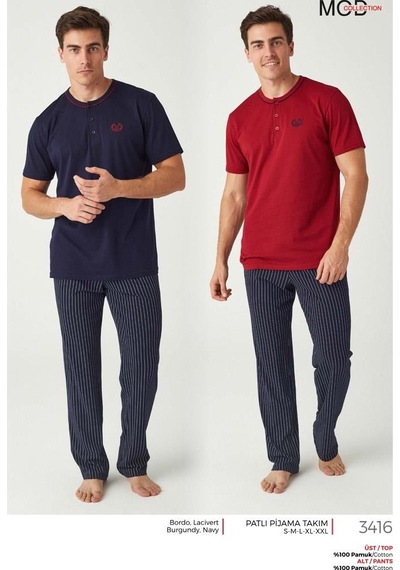 Mod Collection 3416 Erkek Pijama Takımı 001