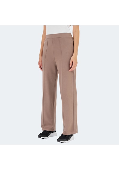 Slazenger VALENTINO Kadın Bol Paça Vizon Eşofman Altı