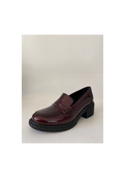 Albini Albini 25302532k Hakiki Deri Kadın Casual Günlük Ayakkabı Bordo - 658864339 Bordo