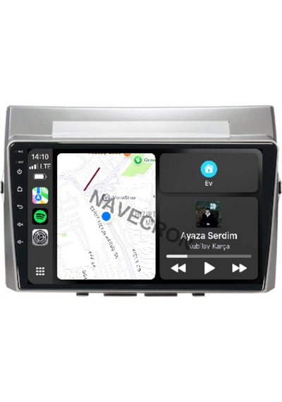 Toyota Verso 2006-08 9" Uyumlu Androıd Multimedya Gerçek 2/32 Kablosuz Carplay Geri Görüş Kameralı 9"