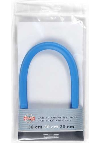 Koh-İ Noor Kobra Cetvel 30 CM Mavi