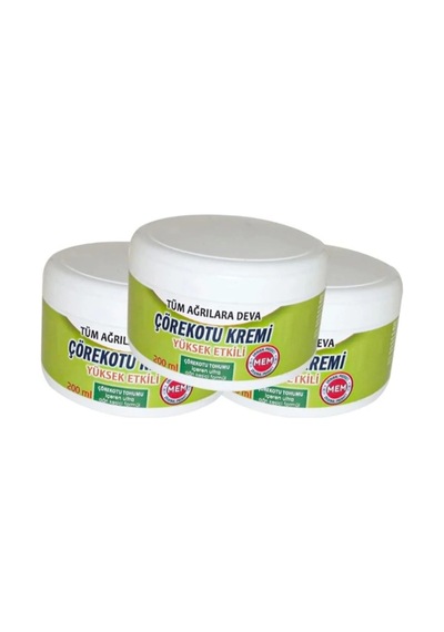 Süper Corex Çörek Otu Kremi Green Box 3 Adet Birden 200 Ml