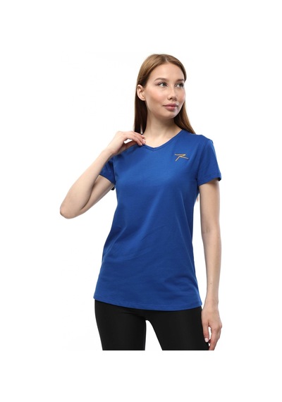 Raru Kadın %100 Pamuk T-Shirt Mulıer Saks