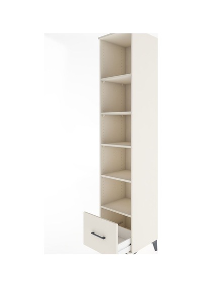 Hyperion Dolap 5 Raflı Tek Çekmeceli 44x44x221 Aytaşı-aytaşı Aytaşı