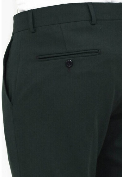 Wessi Desensiz Slim Fit Yeşil Erkek Pantolon Yeşil