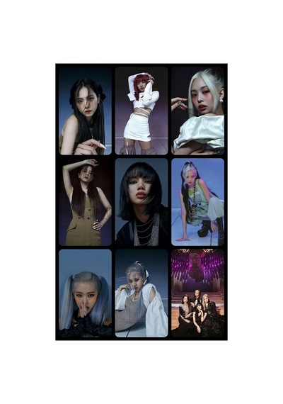 Black Pink 34 No -kpop- 9 Lu Fotokart Seti