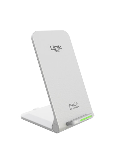 LinkTech W515 15W Katlanabilir Kablosuz Şarj Standı Beyaz