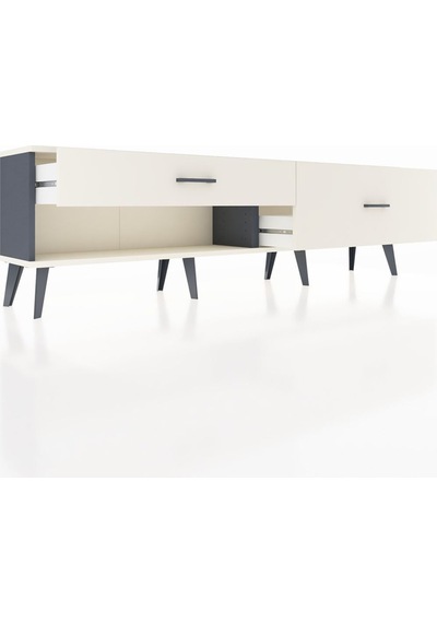 Arges Tv Ünitesi 2 Çekmeceli 176x30x51 Antrasit-aytaşı/aytaşı Aytası/aytası Arges Tv Ünitesi 2 Çekmeceli 176x30x51 Antrasit-aytaşı/aytaşı Aytası/aytası