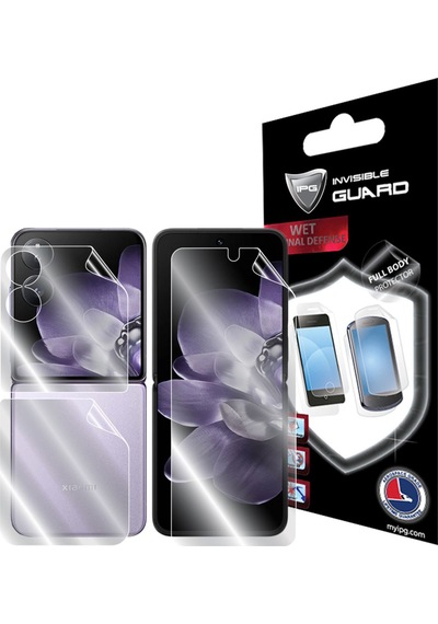Xiaomi Mıx Flip Hydrogel Görünmez Ekran Koruyucu Ön - İç Ekran Ve Arka