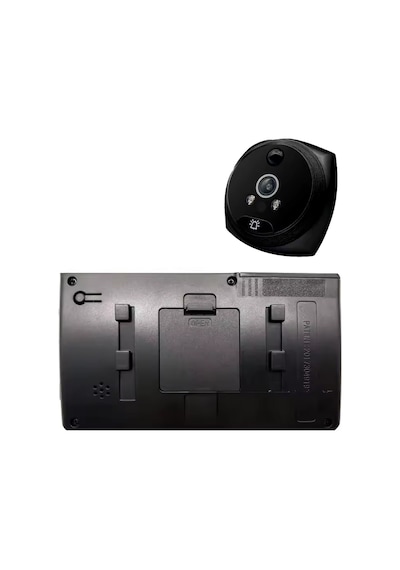 Ayt Powermaster Pm-24933 3.5 İnç Kameralı Akıllı Kapı Zili Kapı Dürbün Kamera Görüntülü Kapı Zili