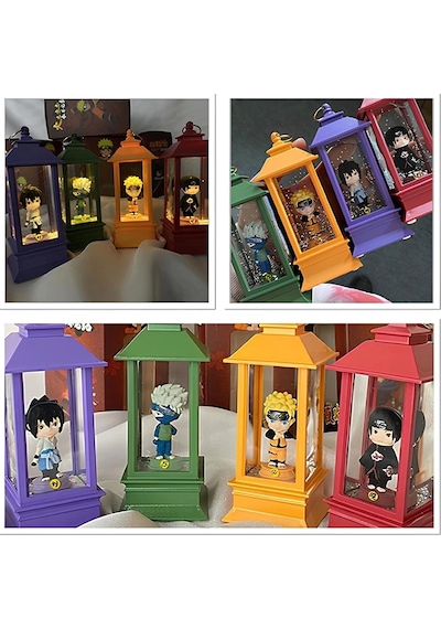 Anime Naruto Figürlü Işıklı Kar Küresi Alk3393