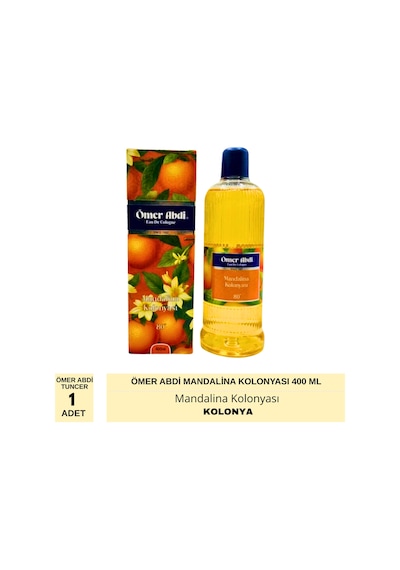 Ömer Abdi 80 Derece Mandalina Kolonyası 400 Ml