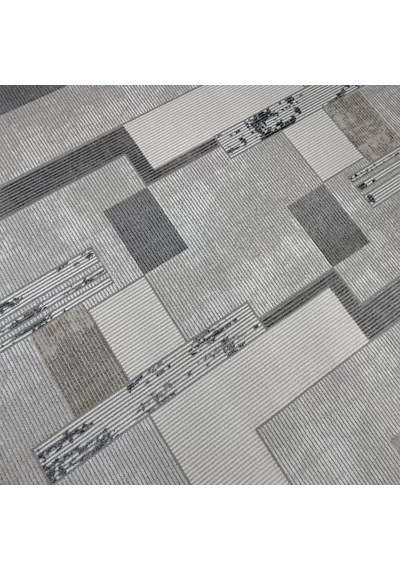 Hoom Rugs Grandy 4694 Antrasit Modern Halı Krem Antrasit