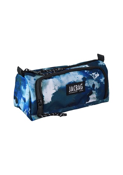 Jacbag Prime Xl-lastik Ayraçlı İki Bölmeli Kalem Kutusu Prime Xl-mavi Bulut renkli