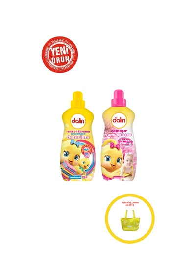 Bebek Deterjanı Ve Yumuşatıcısı Karma Seti Yeni Ürün Çanta Hediyeli 1015 1,44 L