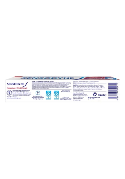 Hassasiyet + Çürük Karşıtı Diş Macunu 75 Ml X 4 Adet
