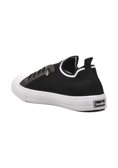 United Colors Of Benetton Siyah Kadın Sneaker Benetton Bnı-10233 Z Siyah