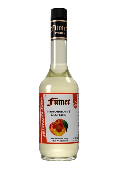 Fümer Şeftali Aromalı Kokteyl Surubu 700 Ml