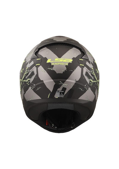 Ls2 Rapid 2 Pirates Kapalı Kask Titanyum