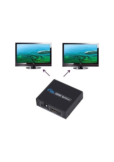 2 Port Hdmi Switch Splitter Ekran Çoklayıcı Çoğaltıcı