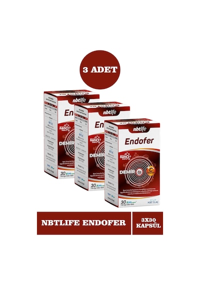 Nbt Life Endofer 3 x 30 Kapsül