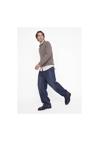 Jack & Jones Jprblawesley Knıt Polo Ls Bf Ln Yeşil