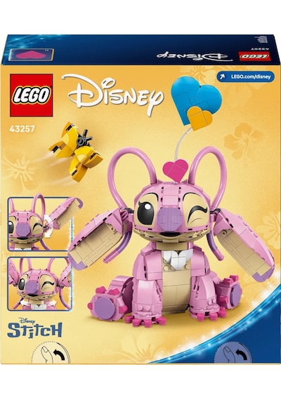 LEGO® ǀ Disney Angel 43257 -9 Yaş ve Üzeri Çocuklar için Lilo ve Stiç  Karakterli Oyuncak Yapım Seti (784)