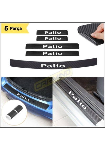 Fiat Palio Bagaj Ve Kapı Eşiği Karbon Sticker Set