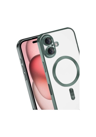Apple İphone 17 Kross Magneticsafe Kapak - Koyu Yeşil