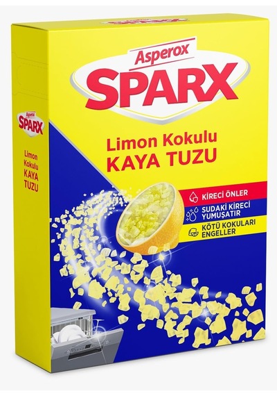 Limon Kokulu Bulaşık Makinesi Kaya Tuzu 1,5 Kg