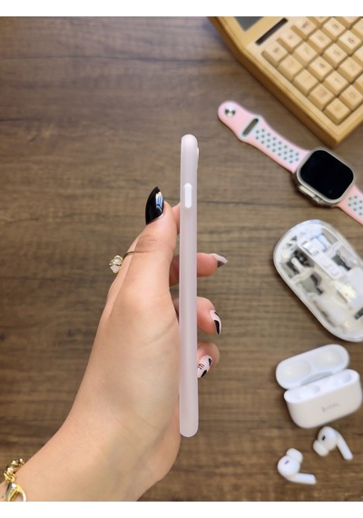 Apple iPhone 7 Uyumlu Süper İnce Mat Ultra Thin Silikon Kılıf Şeffaf