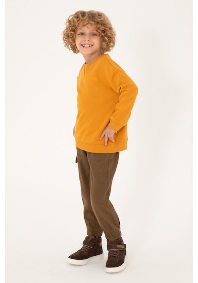 U.s. Polo Assn. Erkek Çocuk Haki Pantolon Kanvas-chino 50298581-vr027 Haki