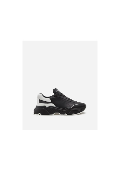 Dolce & Gabbana Daymaster Sneakers In Nappa Calfskin Siyah
