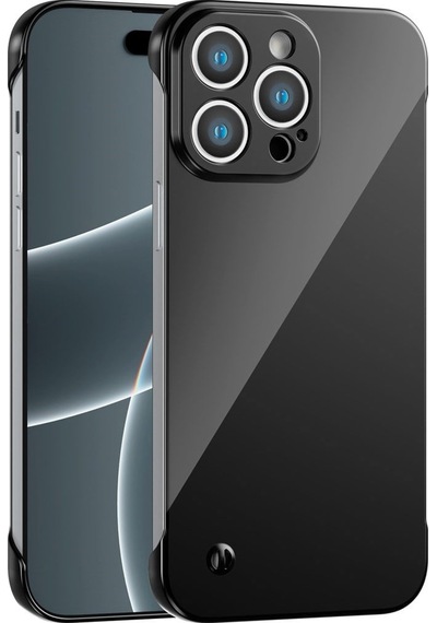 Apple iPhone 13 Pro Max Uyumlu Kamera Korumalı Yanları Açık Sararmaz Sert Mika Şeffaf Kılıf